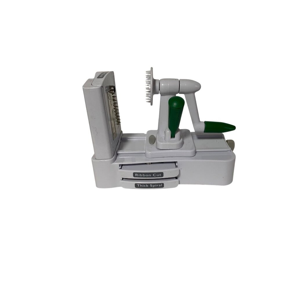 Veggetti PRO Table Top Spiralizer 3 Blades Stainless steel Grips table Thick spi